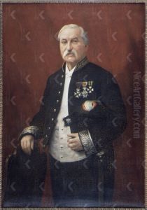 Portret van G.L.D. Franquinet Portret van G.L.D. Franquinet