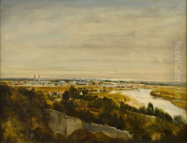 Panorama van Maastricht in 1837 - view 1
