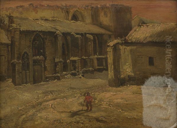 Ruine van de kerk van het St.Antoniusklooster te Maastricht - view 1
