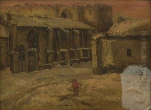 Ruine van de kerk van het St.Antoniusklooster te Maastricht