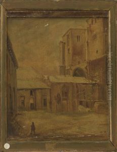 Kerk en klooster van St.Antonius Abt te Maastricht, afgebroken 1848