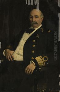 Portret van vice-admiraal Charles Henri Bogaert 1835-1892 Portret van vice-admiraal Charles Henri Bogaert 1835-1892