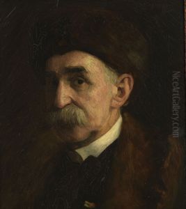 Portret van Albert Bogaert (1838-1921), kapitein infanterie Portret van Albert Bogaert (1838-1921), kapitein infanterie