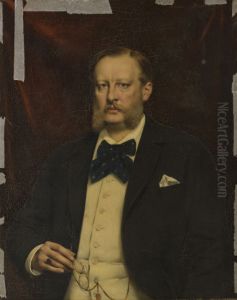 Portret van Jhr.Mr.Leopold Frans Willem Ernst van Binckhorst tot den Binckhorst (1842-1904), rechter te Alexandrie