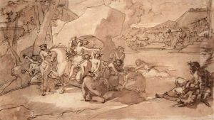 Scena Mitologica by Vincenzo Camuccini