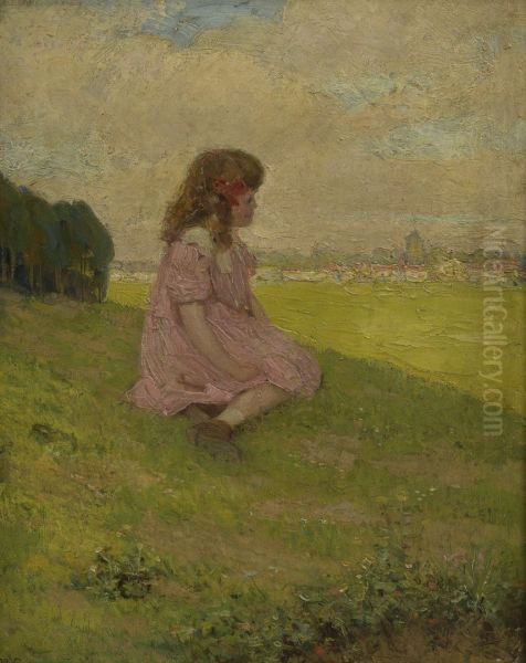 Meisje op St.Pietersberg - view 1