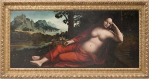 Rhea Silvia by Francesco Melzi