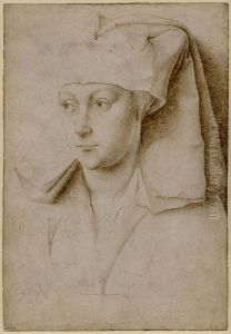 Portrait of an unknown young woman by Rogier van der Weyden