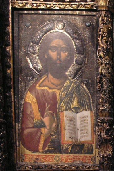 Christ with a book - view 1