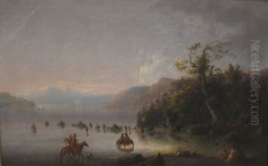 Snake River Indians by Alfred Jacob Miller