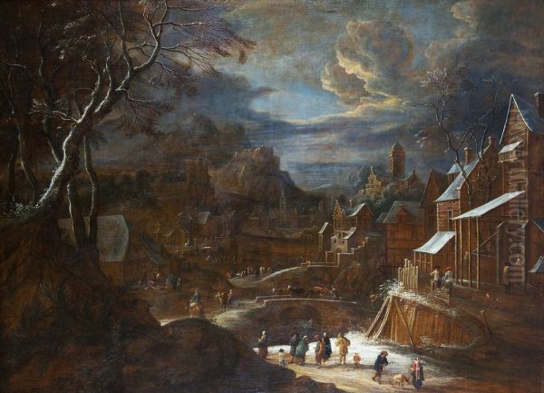 snow landscape - view 1