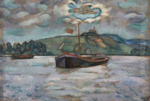 Barges on the River Don