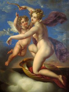 Venus   and  Cupid
