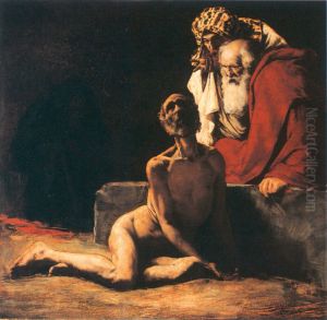 The God-fearing Job by Gyula Kardos