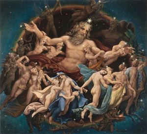 Uranus and the Dance of the Stars by Karl Friedrich Schinkel
