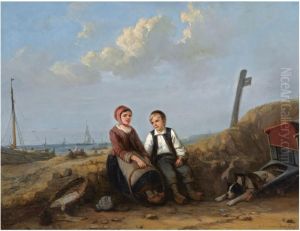 A moment of rest by Egide Linnig