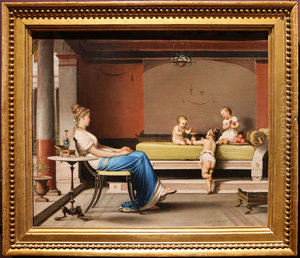 scena pompeiana by Egisto Sarri
