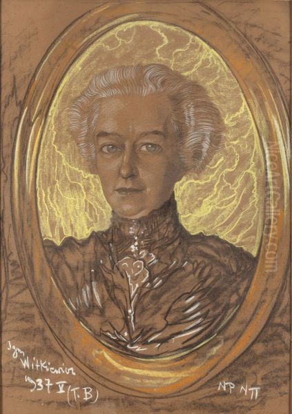 Portrait of Maria Wojciechowska-Bagienska - view 1