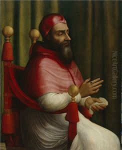 Papst Clemens VII. (1523-1534) by Giuliano Bugiardini