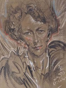 Portrait of Jadwiga Skibinska nee Niedzwiecka Portrait of Jadwiga Skibinska nee Niedzwiecka