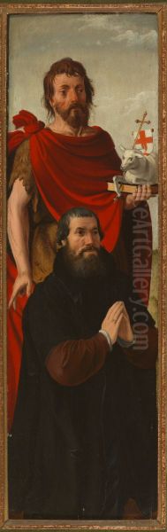 Donorportret met de H. Johannes de Doper. - view 1