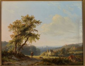 Heuvellandschap. Heuvellandschap.