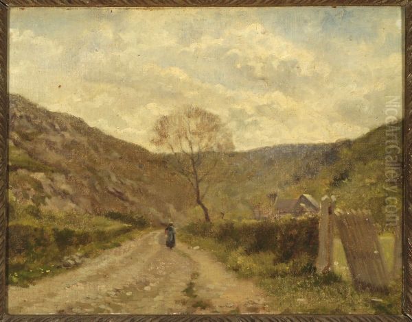 Landweg in Frans berggebied. - view 1
