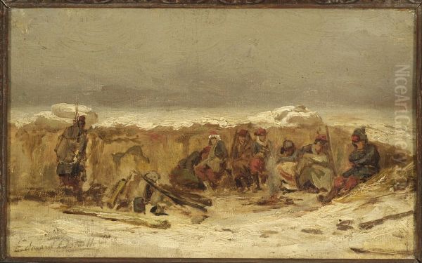 Beleg van Parijs ('Dans la tranche'). - view 1