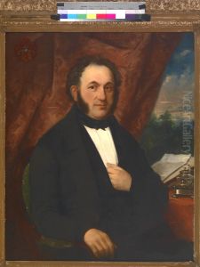Portret van burgemeester N. IJzendoorn.