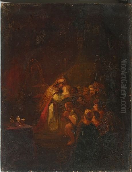 Jozef omhelst Benjamin (Terugkeer van de verloren zoon ?). - view 1