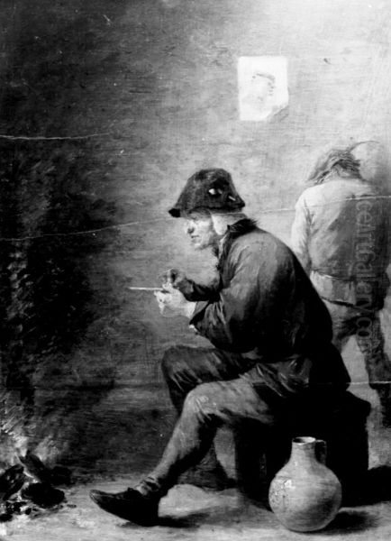 VERVALLEN (retour eigenaar) Interieur met twee mannen, - view 1