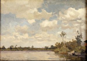 VERVALLEN (retour eigenaar) Oeverlandschap,