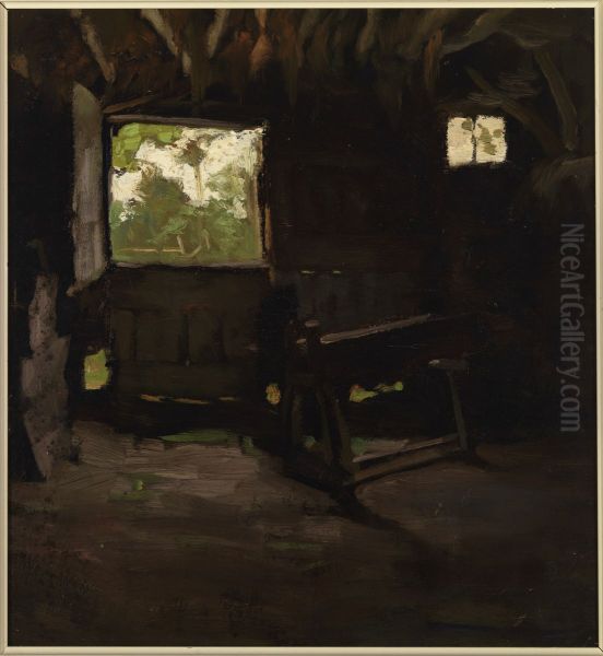Interieur van een schuur - view 1