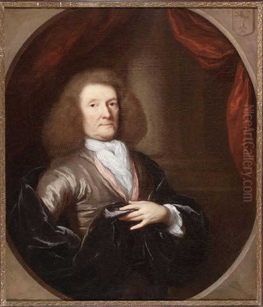 Portret van Hugo van Strijen (1646 - 1710), burgemeester van Gouda. - view 1