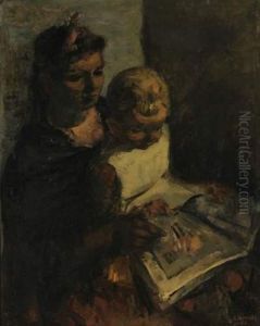 Mere Et Enfant by Jean Marie Camus