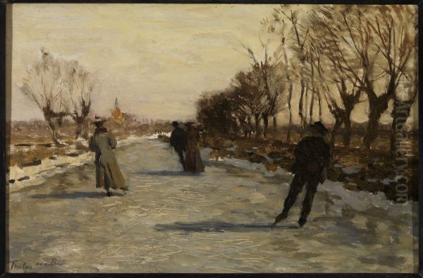 Skating by Willem Bastiaan Tholen