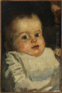 Liesje als baby.