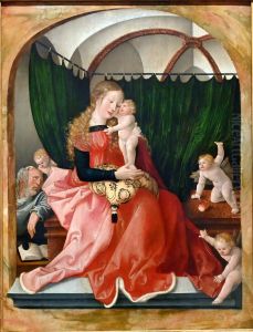 Heilige Familie by Hans Baldung Grien