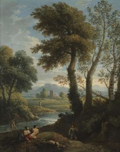 Idyllic Landscape by Jan Frans van Bloemen