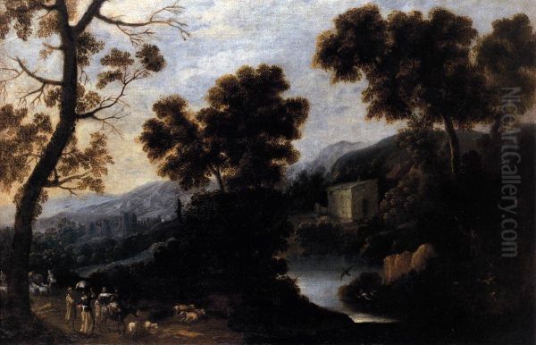 Landscape with Figures - view 1