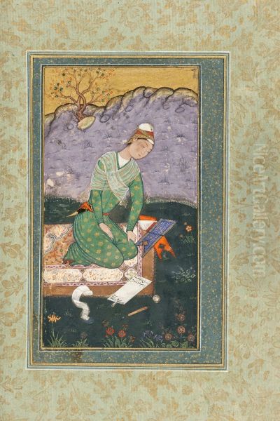 Self-Portrait of Mir Sayyid Ali - view 1