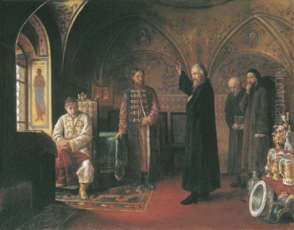 Mitropolit Filipp oblicaet Ivana Groznogo - view 1