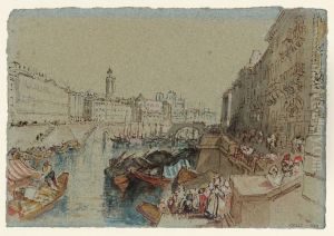 Sketch for "Nantes from the Ile Feydeau."