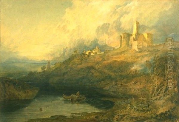 Warkworth Castle, Northumberland - view 1