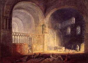 Transept of Ewenny Priory, Glamorganshire Transept of Ewenny Priory, Glamorganshire