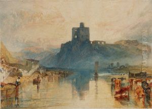 Norham Castle, on the River Tweed by J. M. W. Turner