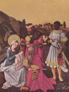 Anbetung der Heiligen Drei Konige by Hans Baldung Grien