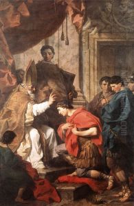 St Ambrose Absolving Theodosius