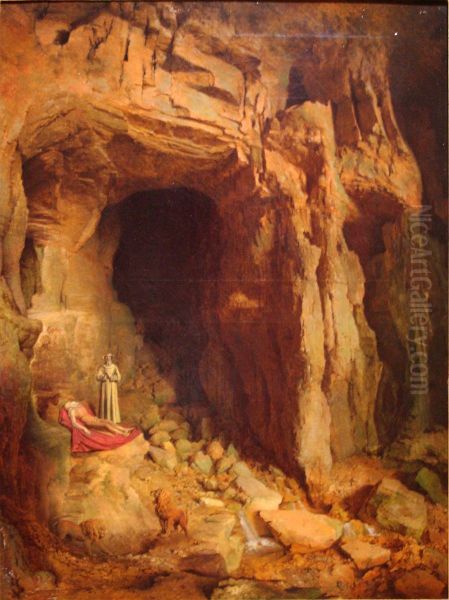 Mort de saint Paul ermite - view 1
