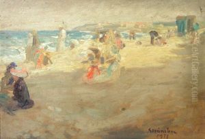 The Beach by Ipolit Strambu